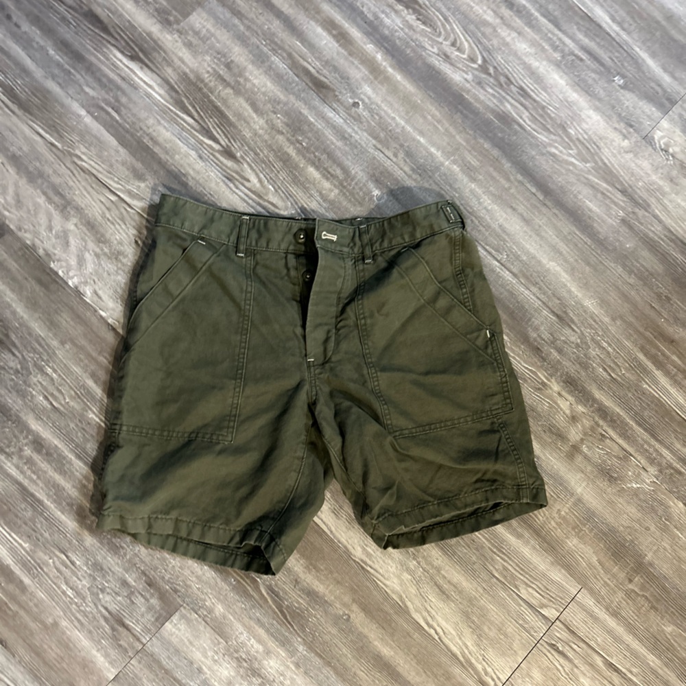J. Crew Dark Green Cargo Shorts